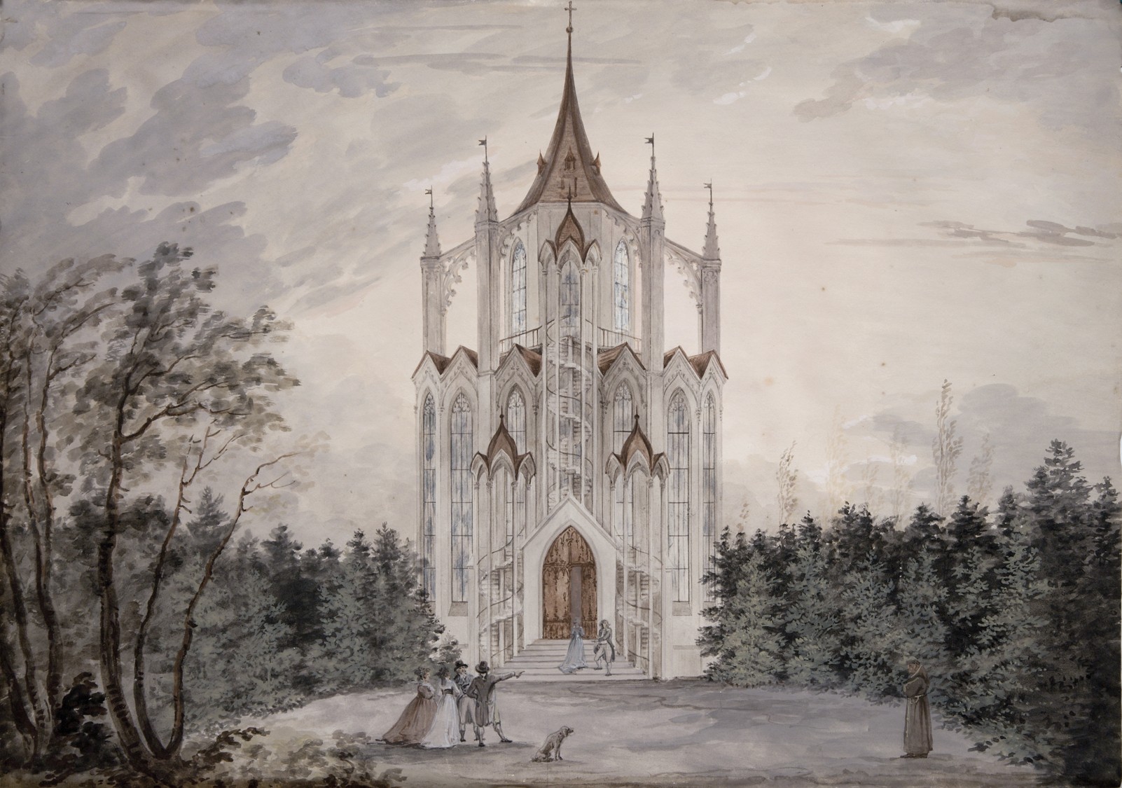 NeoGothic Temple Krásný Dvůr